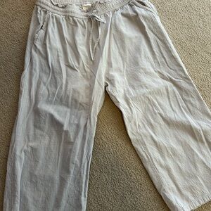 Woman Gray Casual Pants